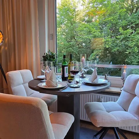 Daire Strandzauber Und Kaminflair-balkon, Pp & King Bed Glücksburg