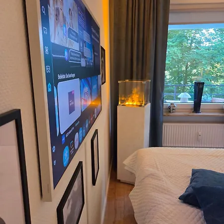 Daire Strandzauber Und Kaminflair-balkon, Pp & King Bed Glücksburg